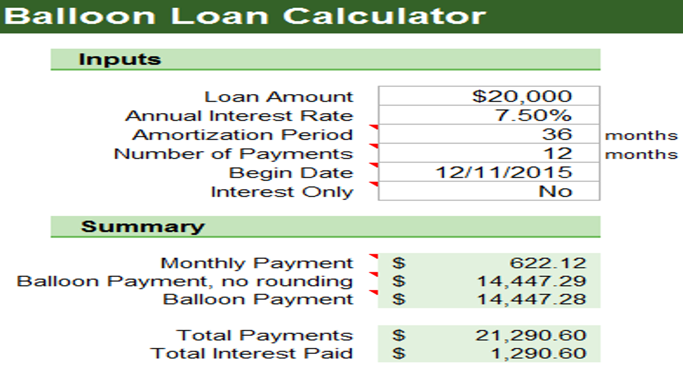 balloon-loan-calculator