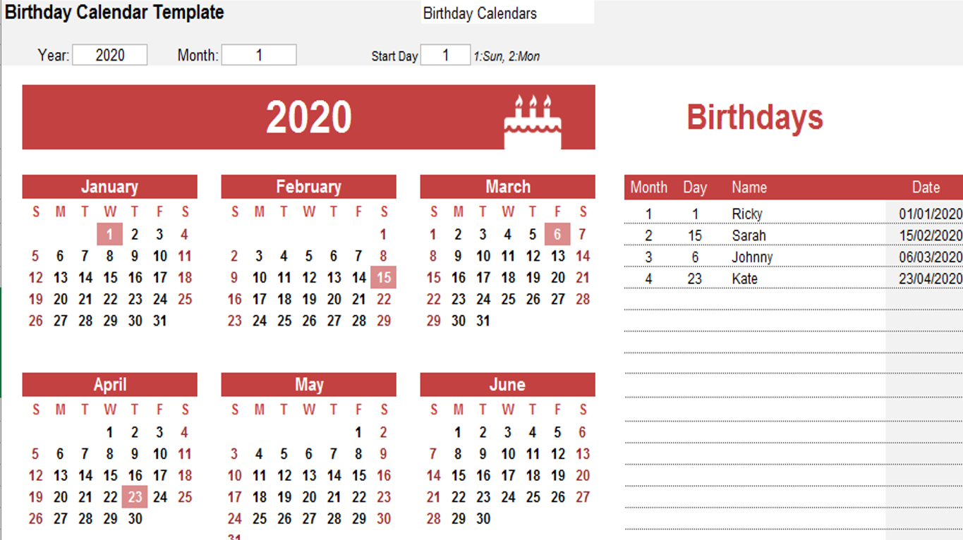 birthday-calendar