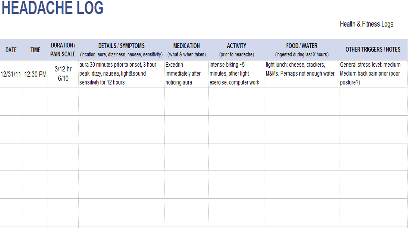 headache-log