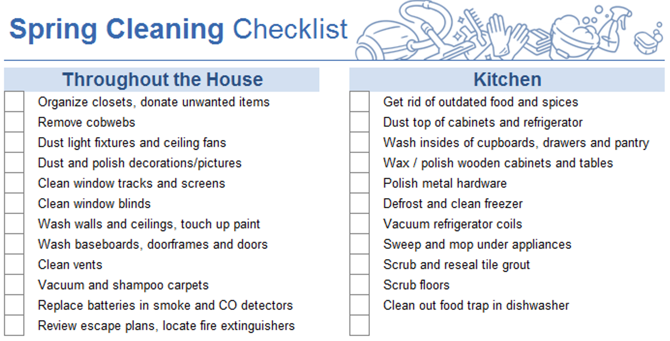 spring-cleaning-checklist