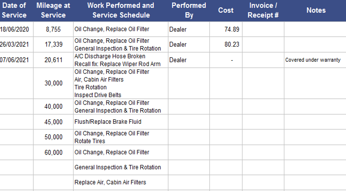 vehicle-maintenance-log